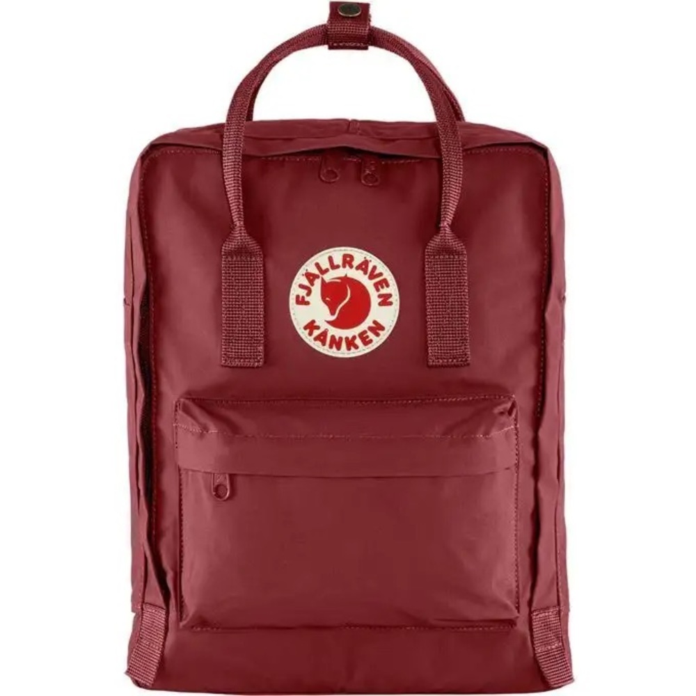 fjallraven kanken classic backpack in ox red